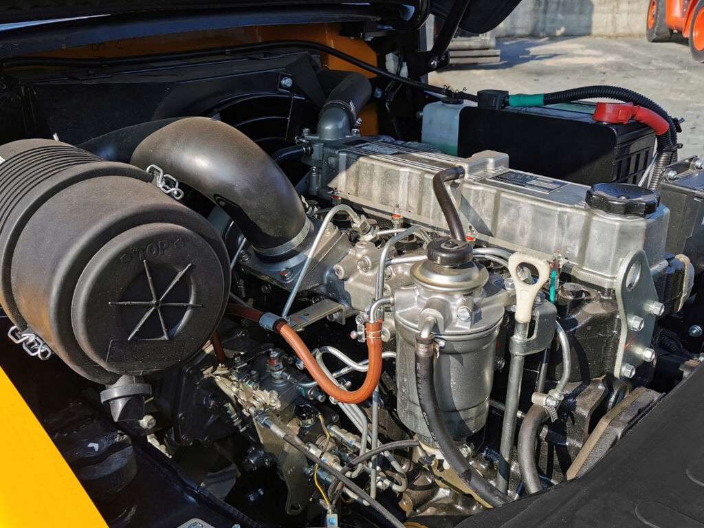 Naujas šakinis krautuvas EP FD35 Triplex , side shift-photo