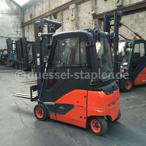 Naujas šakinis krautuvas LINDE E16PH-02 - 2.022Std/Triplex5.050mm/Seitens-photo