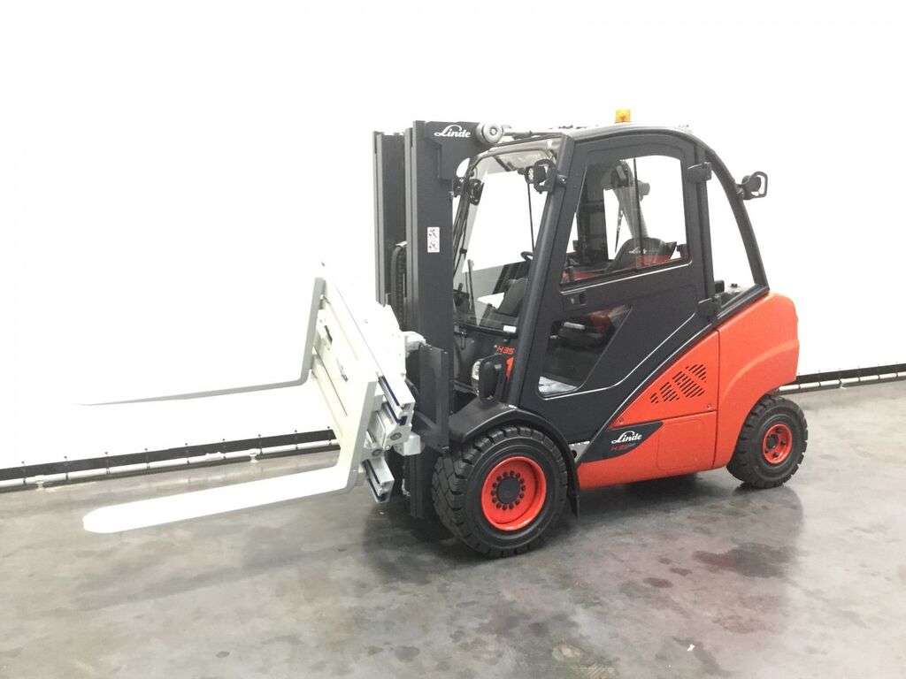 Naujas šakinis krautuvas LINDE H 35 D-02
